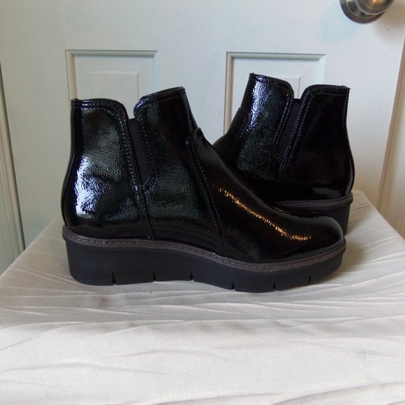 Clarks Black Ankle Boots - Picture 13 of 13